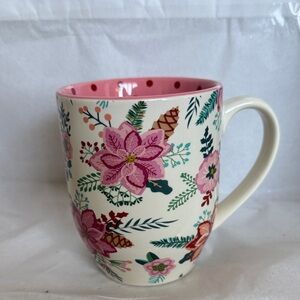 Matilda Jane Pink Floral Ceramic Mug